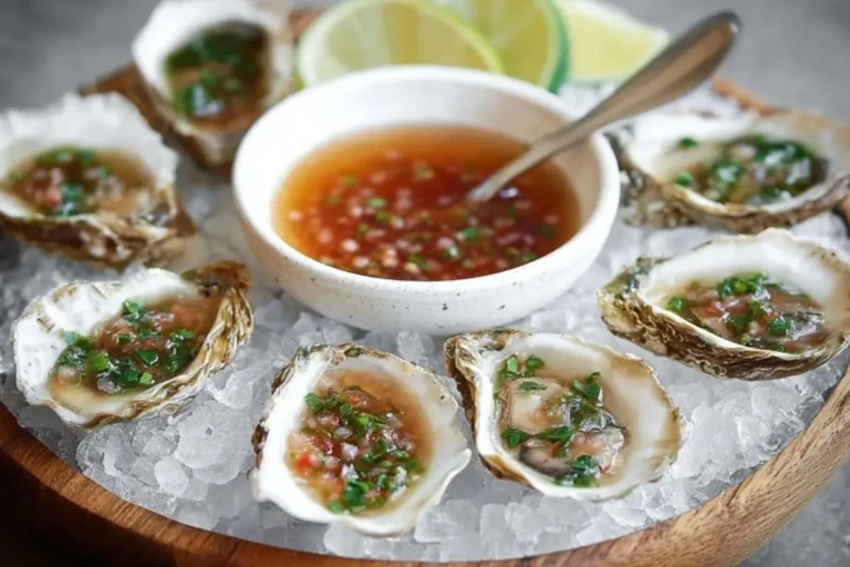 Oyster Mignonette Sauce