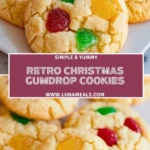 Retro Christmas Gumdrop Cookies (2)