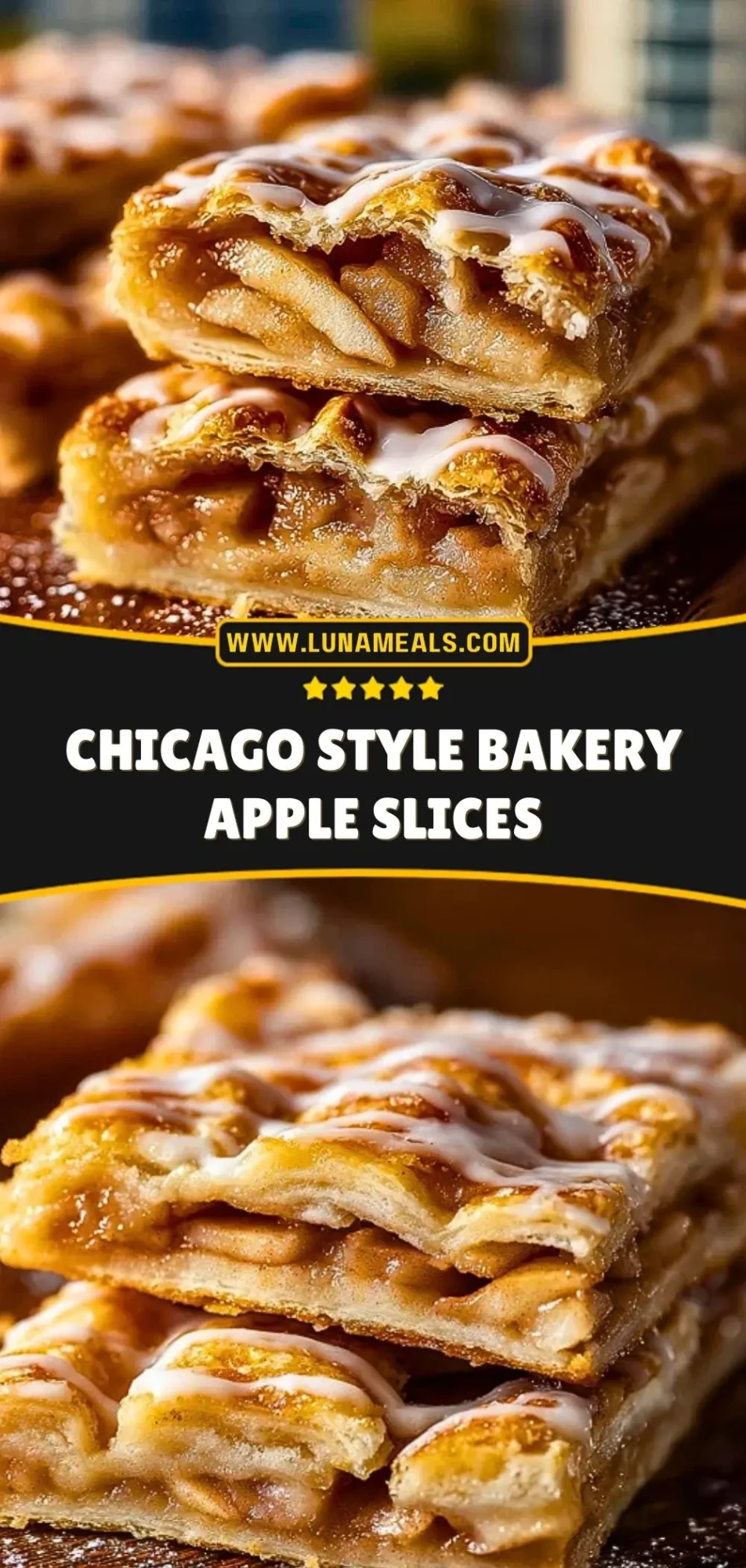 Chicago Style Bakery Apple Slices (3)