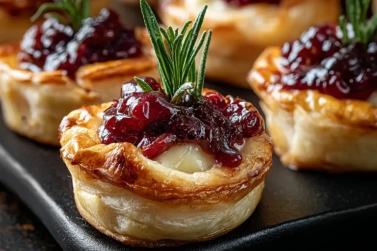 Cranberry Brie Bites