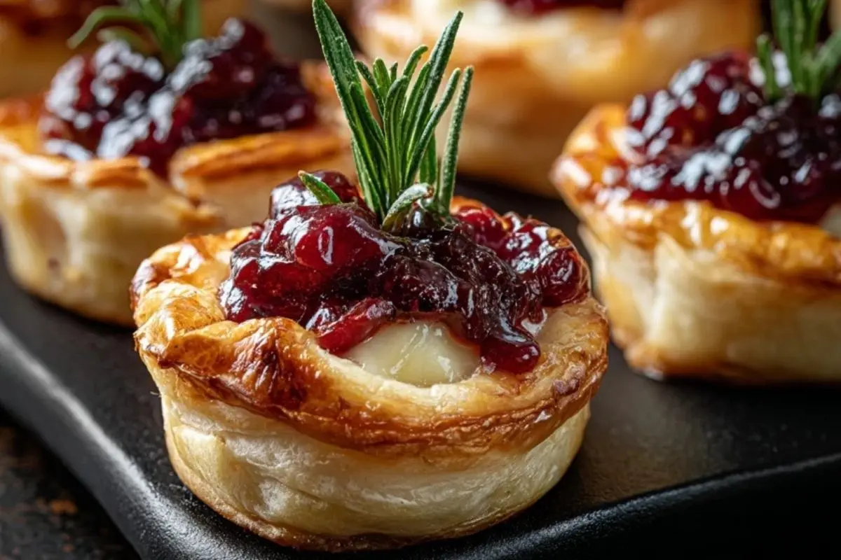 Cranberry Brie Bites