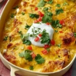 Loaded Beef Enchiladas With Cheese Sauce