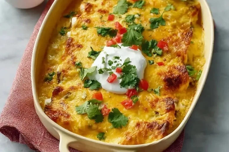 Loaded Beef Enchiladas With Cheese Sauce