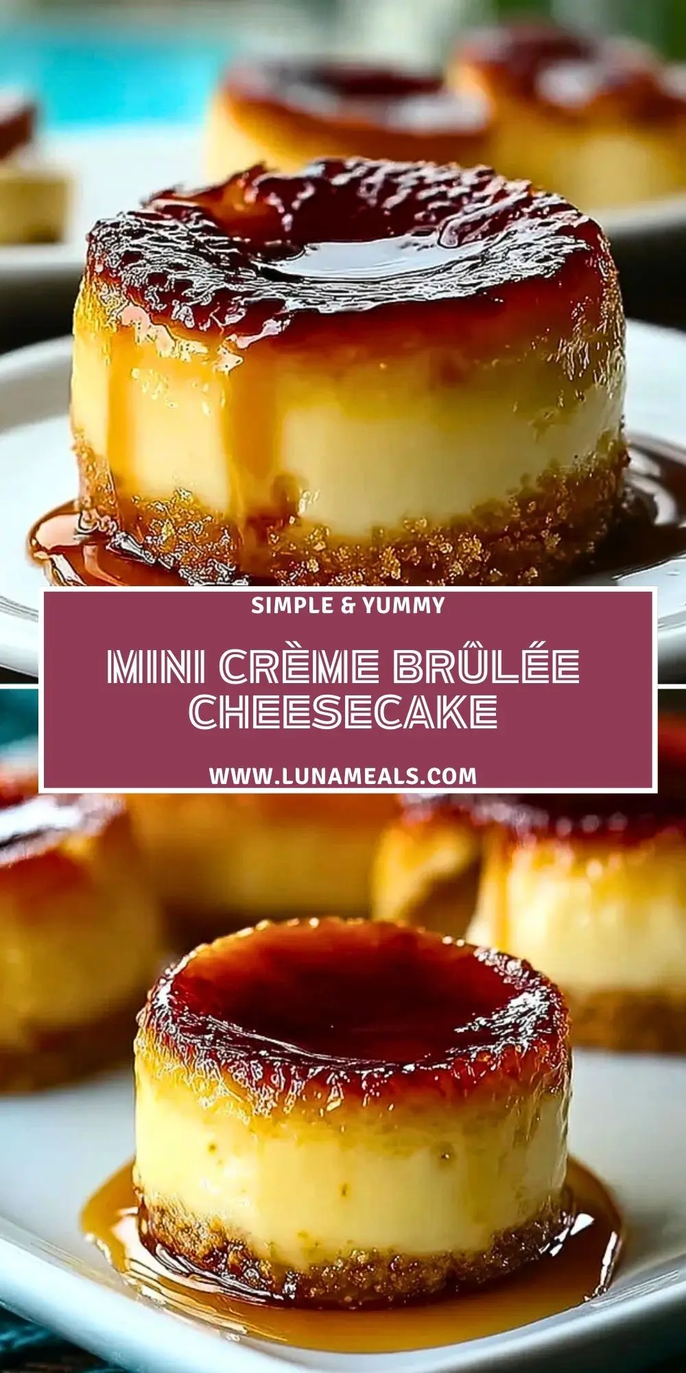 Mini Crème Brûlée Cheesecake (2)