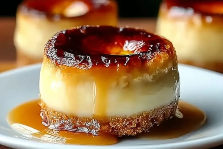 Mini Crème Brûlée Cheesecake
