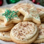 Christmas Eggnog Sugar Cookies