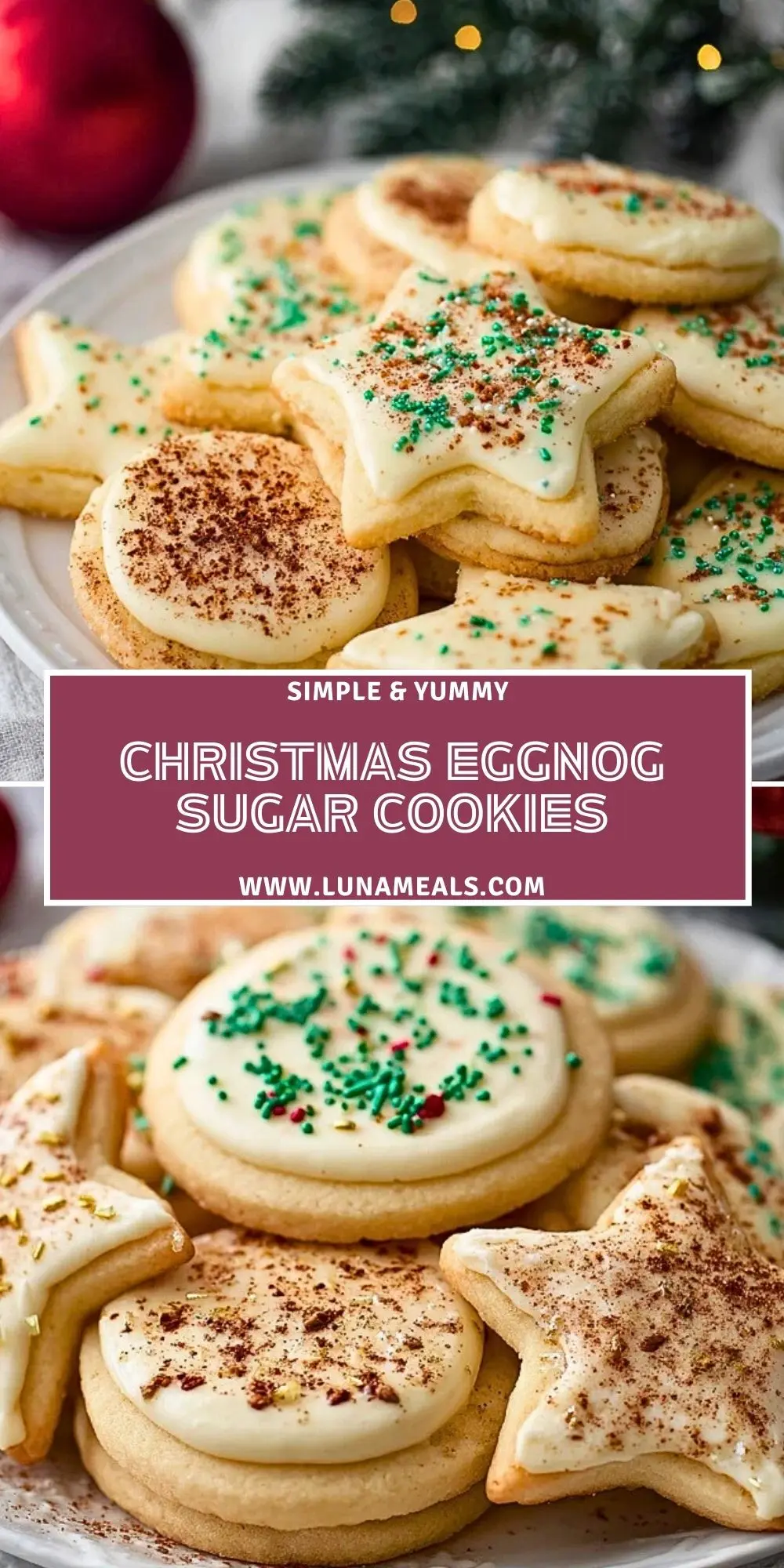 Christmas Eggnog Sugar Cookies (2)