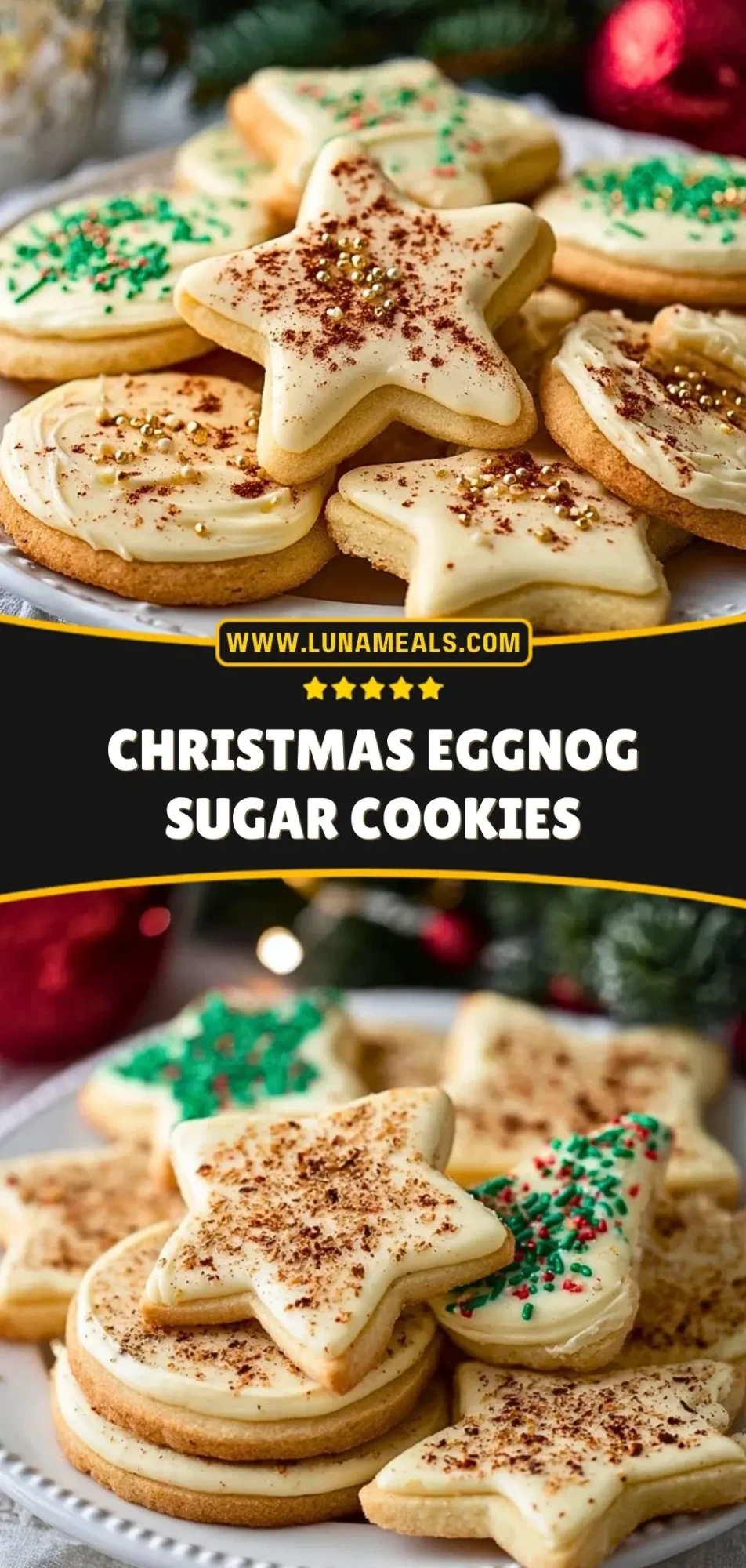 Christmas Eggnog Sugar Cookies (3)