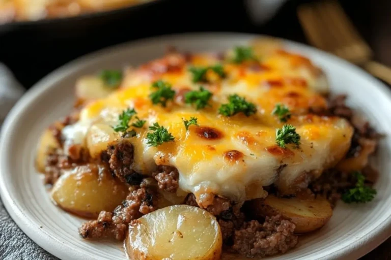 Ground Beef Potato Casserole
