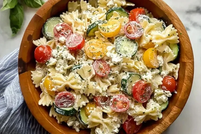 Cottage Cheese Pasta Salad
