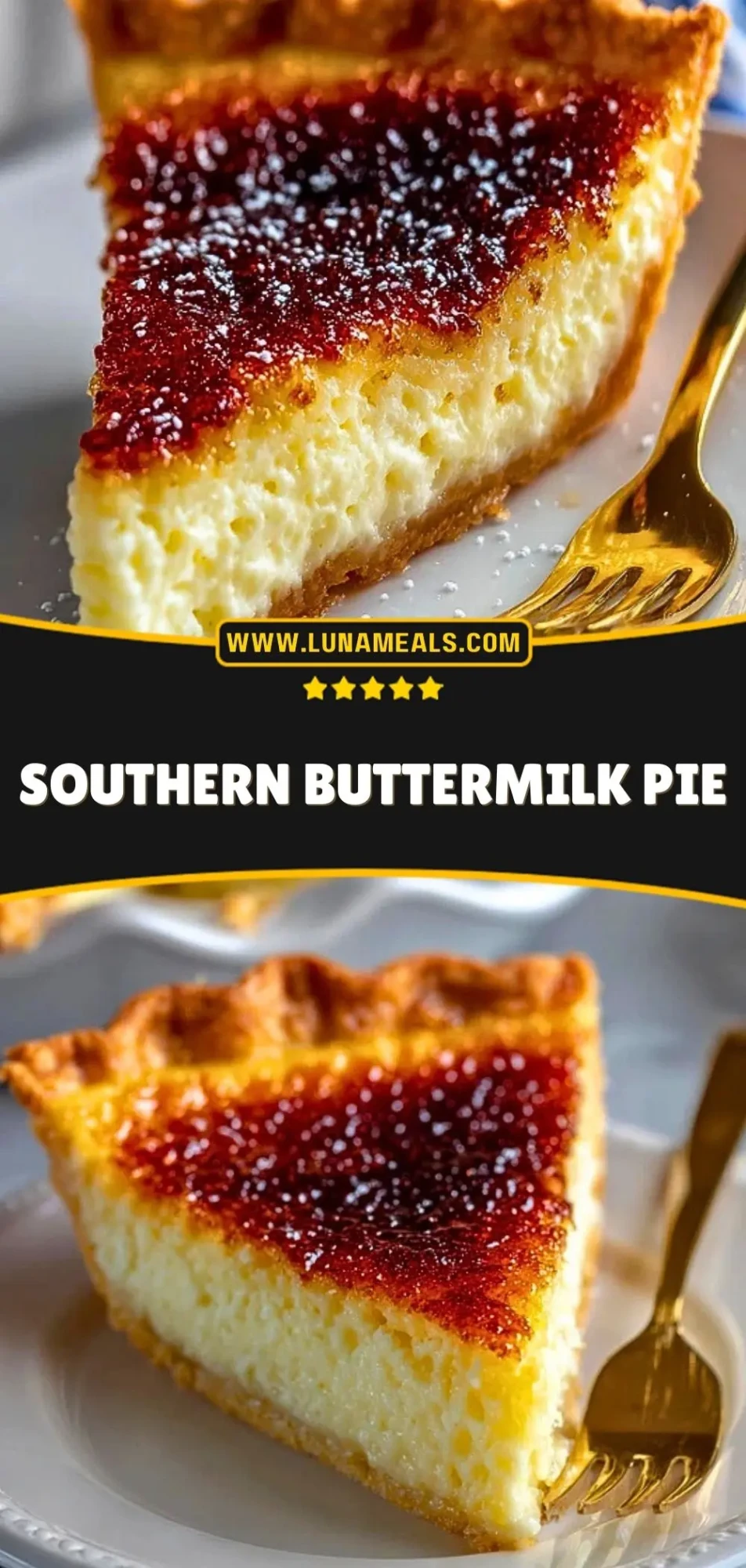 Southern Buttermilk Pie (3)
