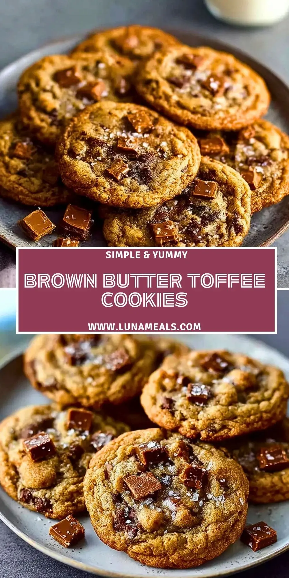 Brown Butter Toffee Cookies (2)