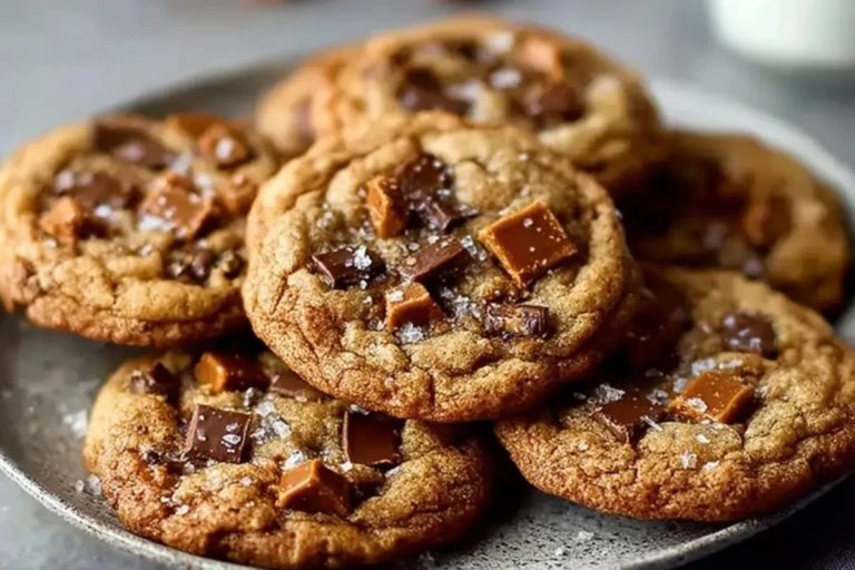 Brown Butter Toffee Cookies