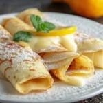Homemade Lemon Crepes
