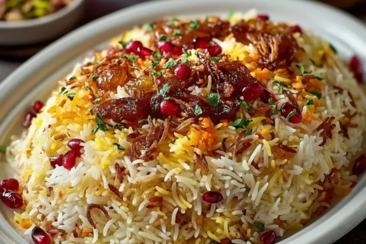 Delicious Persian Jeweled Rice