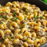 Philly Cheesesteak Pasta