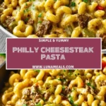 Philly Cheesesteak Pasta (2)