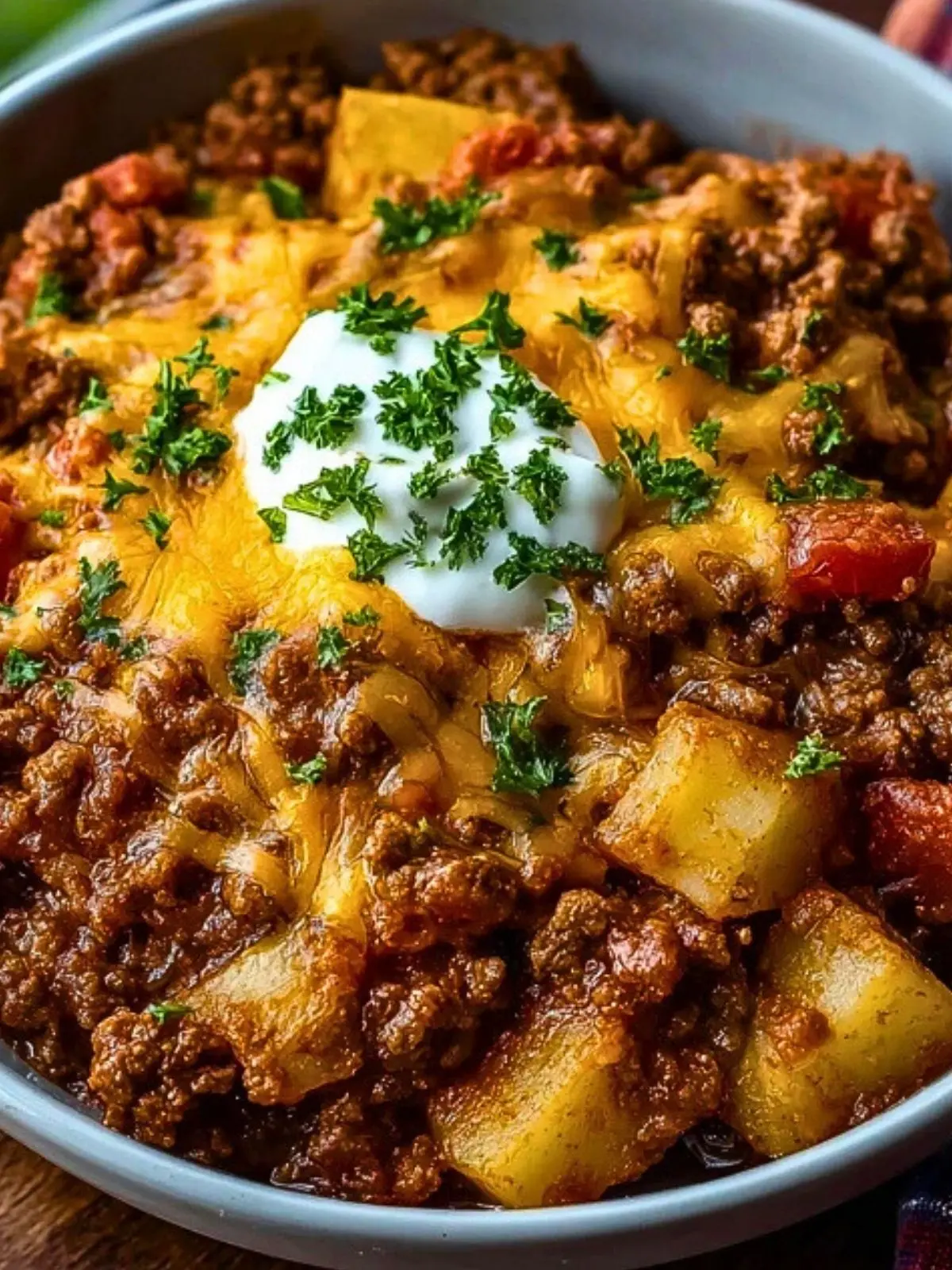 Slow Cooker Cowboy Casserole (1)