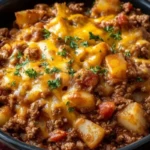 Slow Cooker Cowboy Casserole