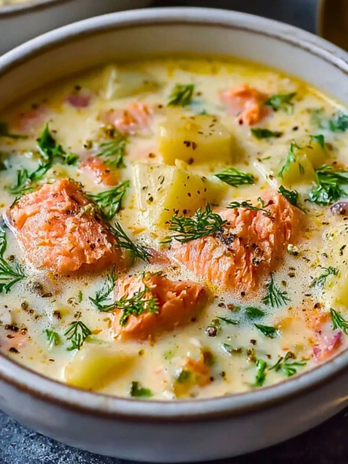 Smoked Salmon Potato Chowder (1)