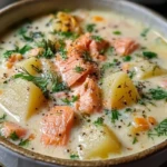 Smoked Salmon Potato Chowder