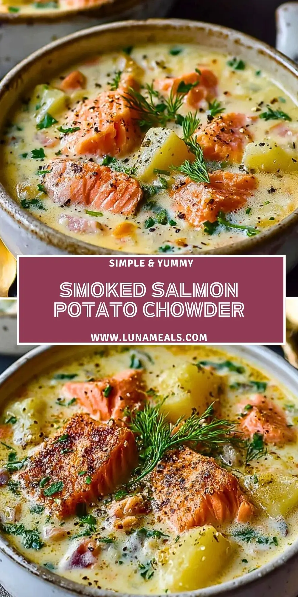 Smoked Salmon Potato Chowder (2)