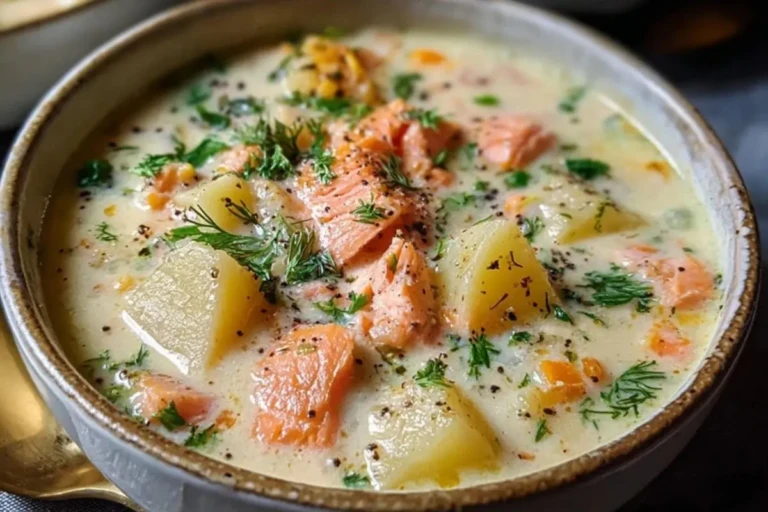 Smoked Salmon Potato Chowder