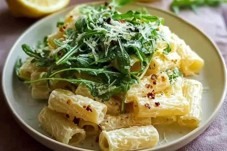 Stanley Tucci's Creamy Lemon Ricotta Pasta with Arugula