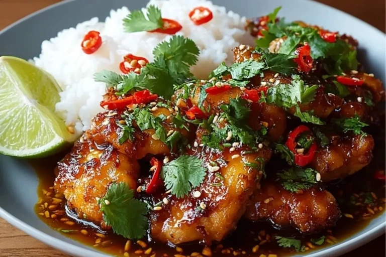 Sweet And Spicy Thai Chicken