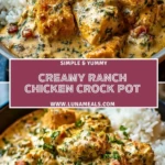 Creamy Ranch Chicken Crock Pot (2)