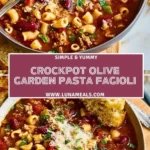 Crockpot Olive Garden Pasta Fagioli (2)