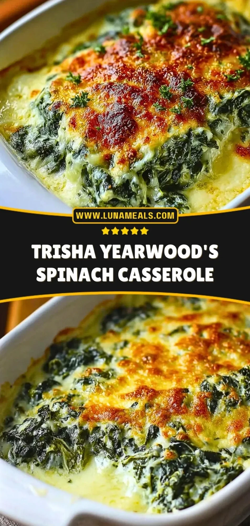 Trisha Yearwood's Spinach Casserole (3)