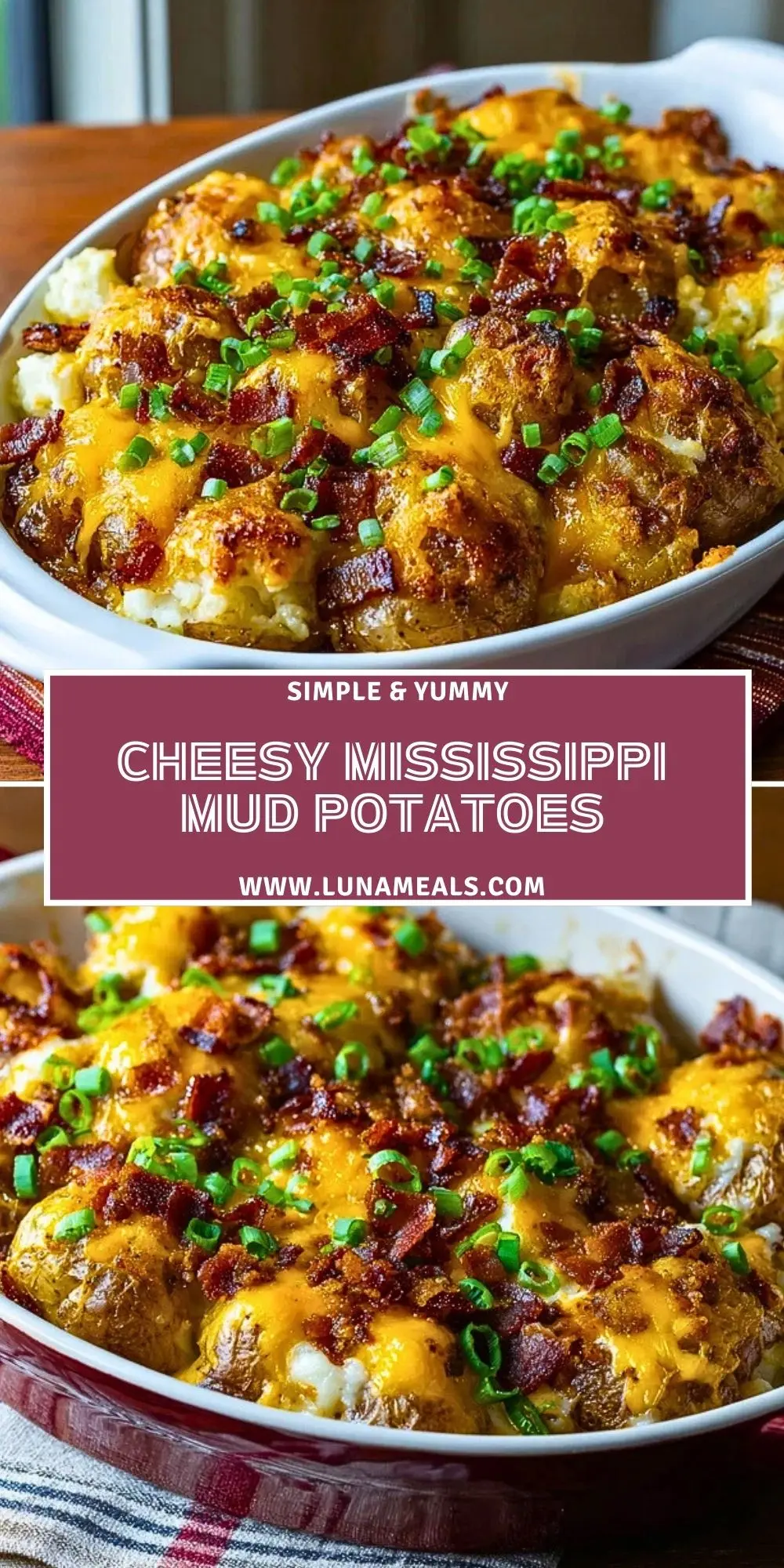 Cheesy Mississippi Mud Potatoes (2)