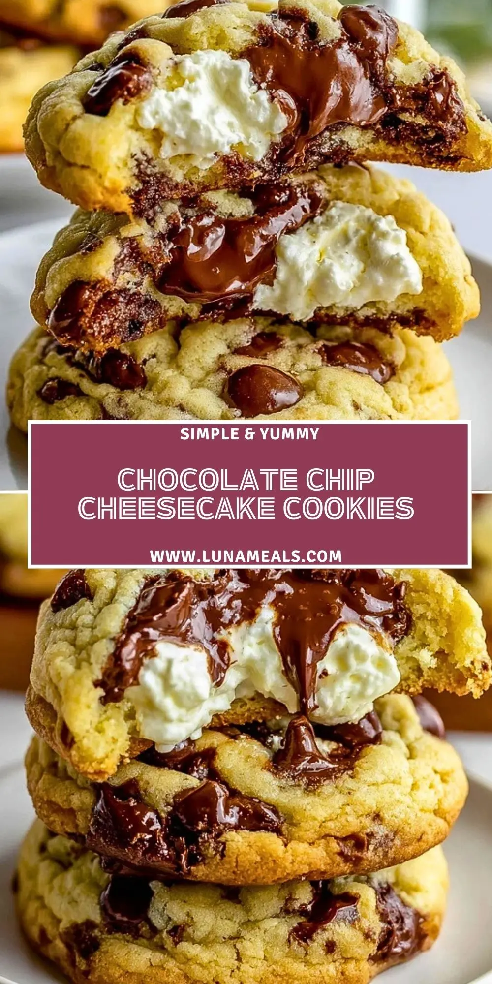 Chocolate Chip Cheesecake Cookies (2)