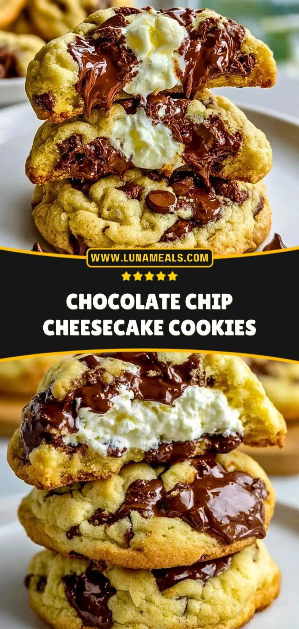 Chocolate Chip Cheesecake Cookies (3)