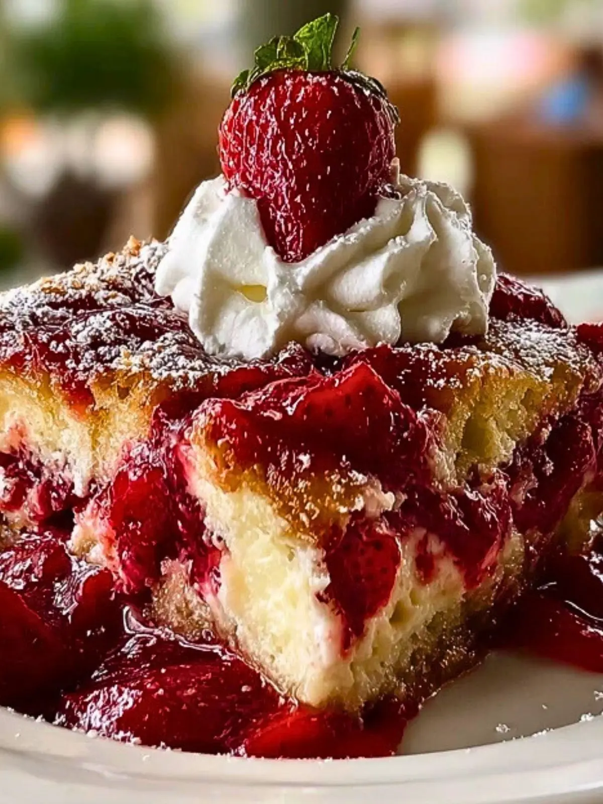 Donna Wood Strawberry Cheesecake Dump Cake (1)