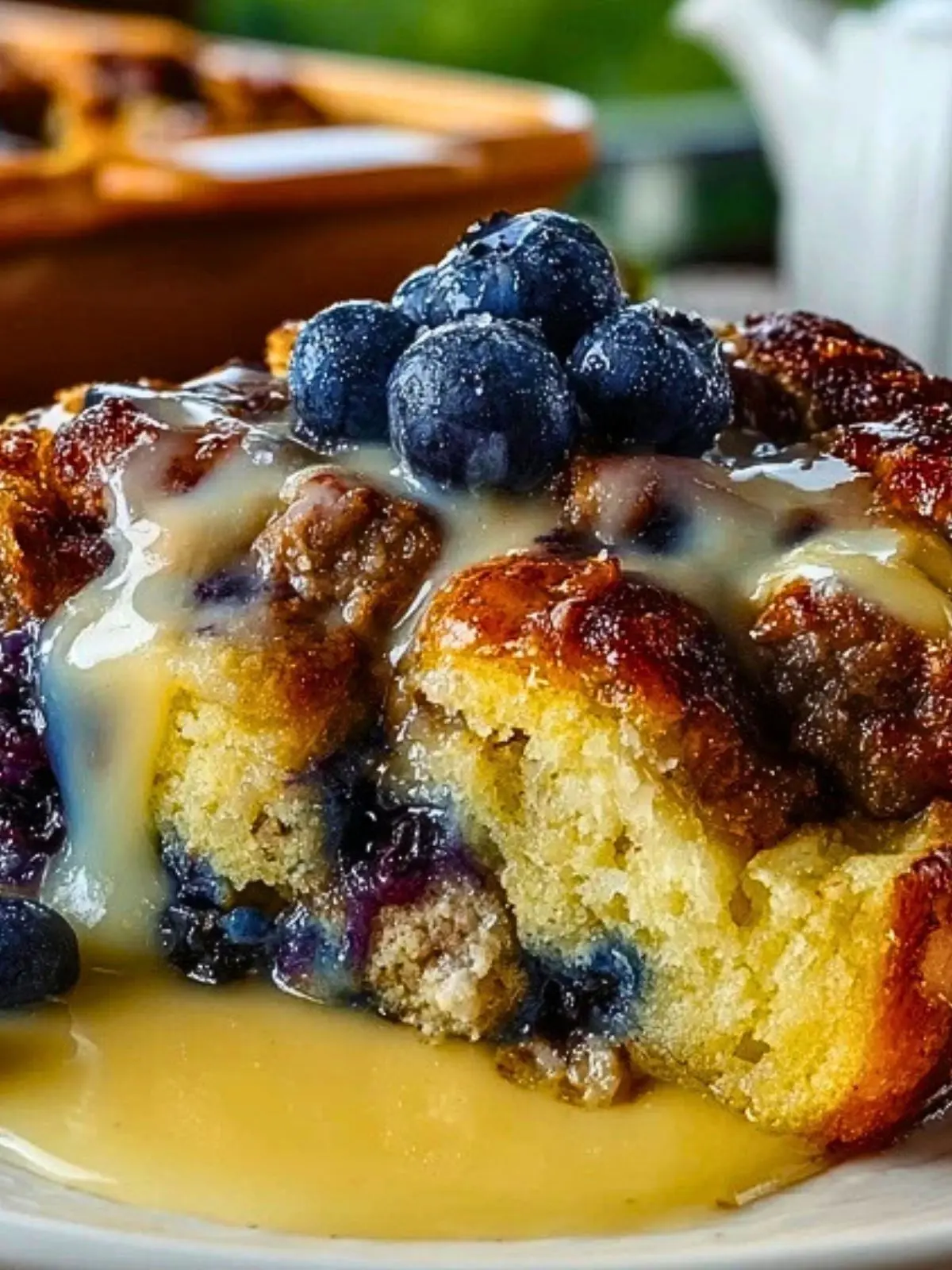 Blueberry Sausage Pancake Casserole (1)