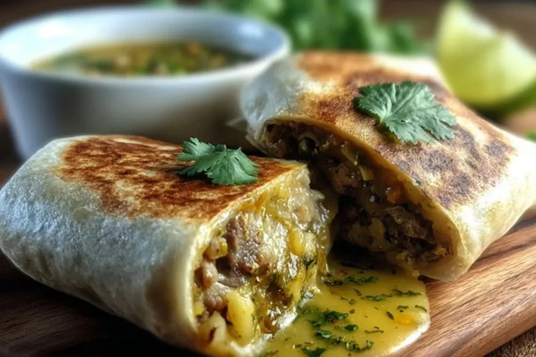 Chili Verde Hatch Burritos
