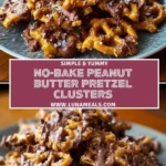 No-Bake Peanut Butter Pretzel Clusters (2)