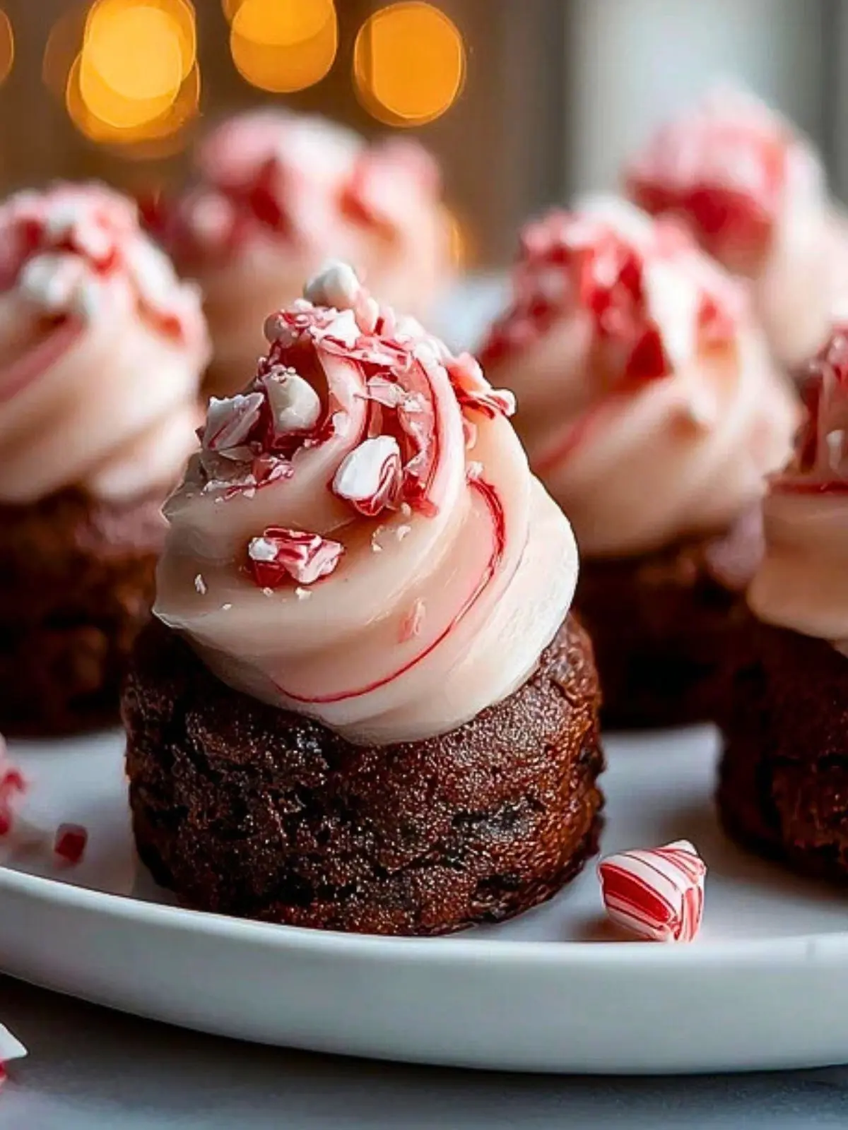 Candy Cane Brownie Bites (1)