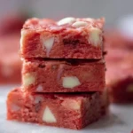 The Best Easy Strawberry Brownies