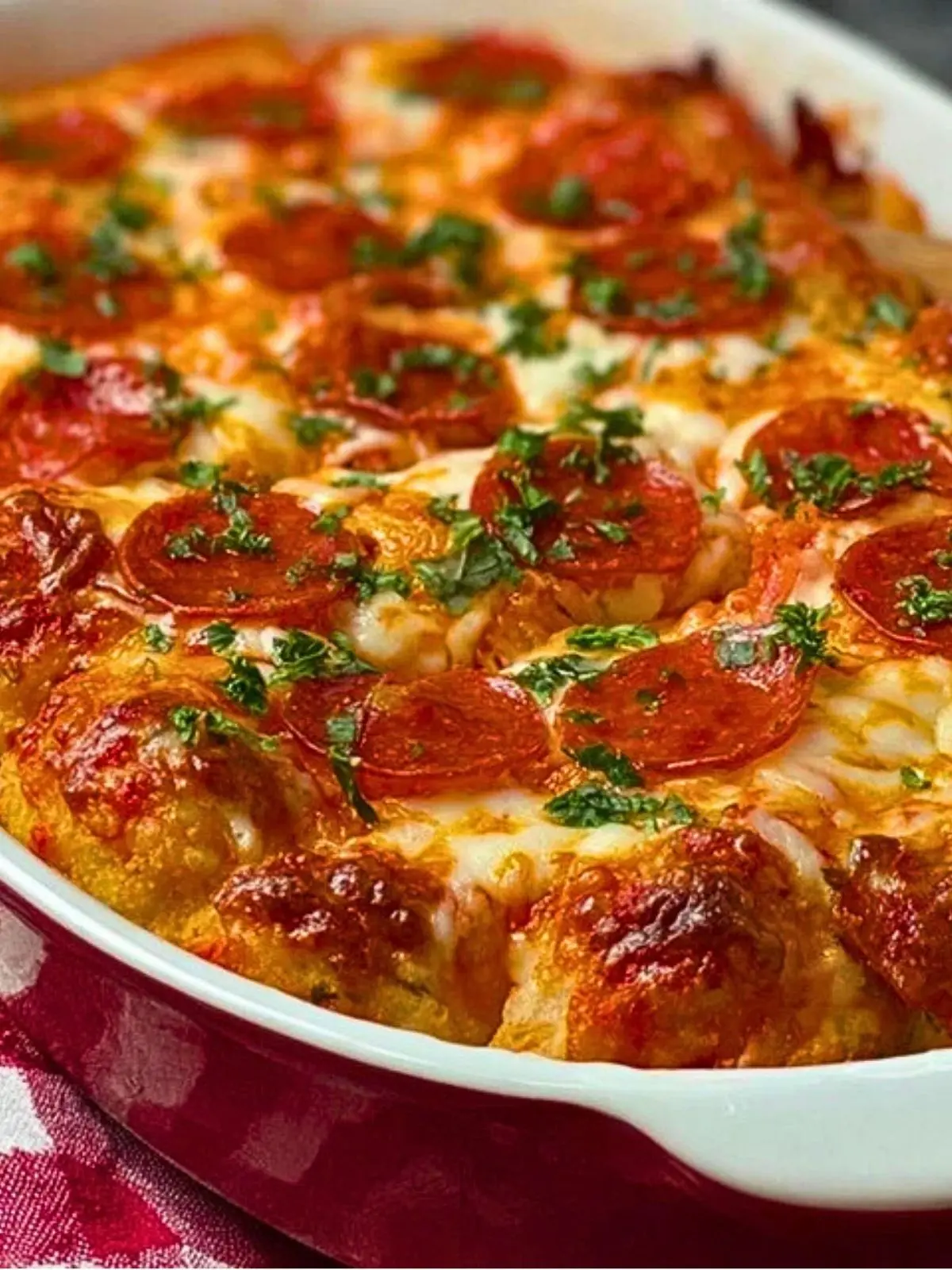 Bubble Up Biscuit Pizza Casserole (1)