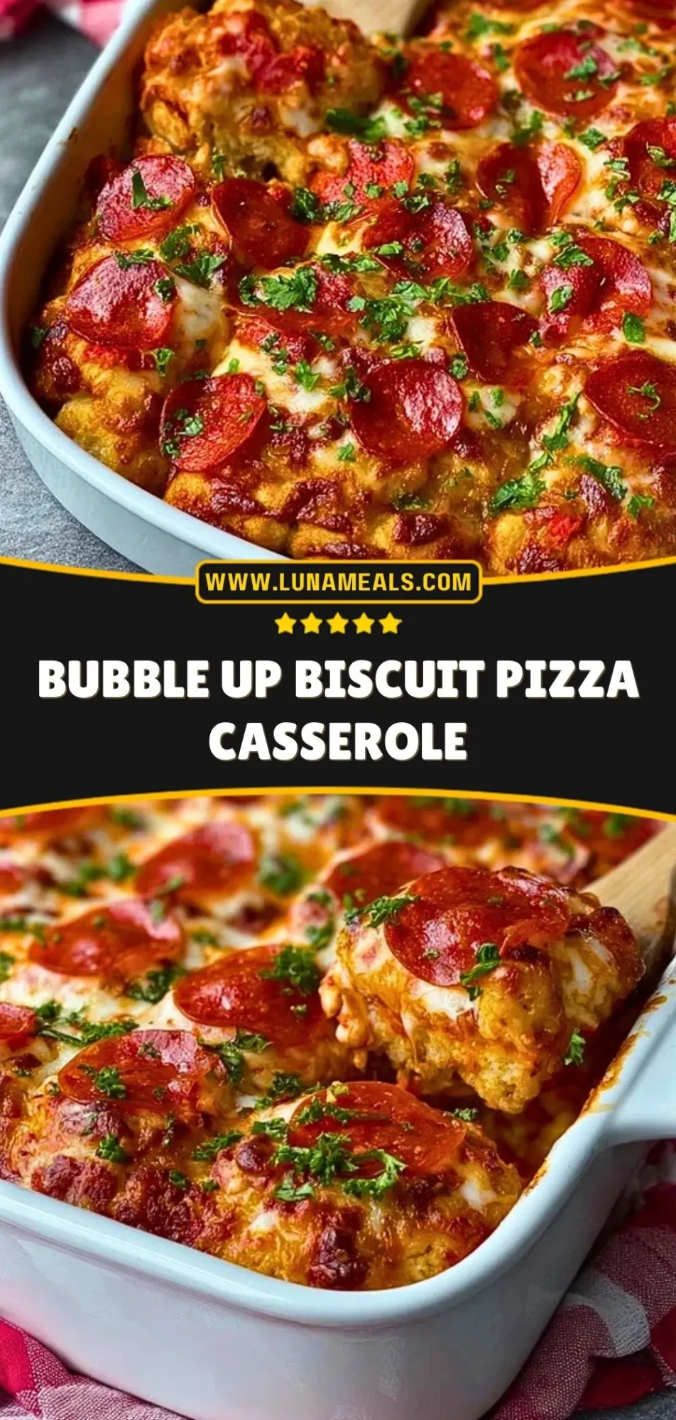 Bubble Up Biscuit Pizza Casserole (2)