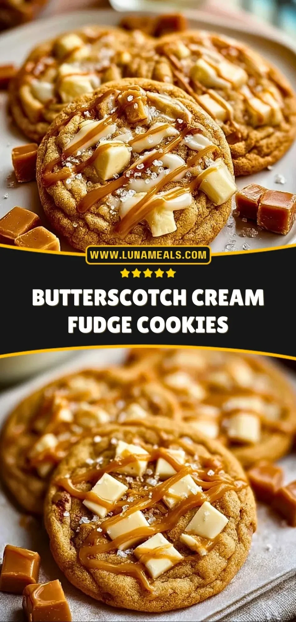 Butterscotch Cream Fudge Cookies (3)