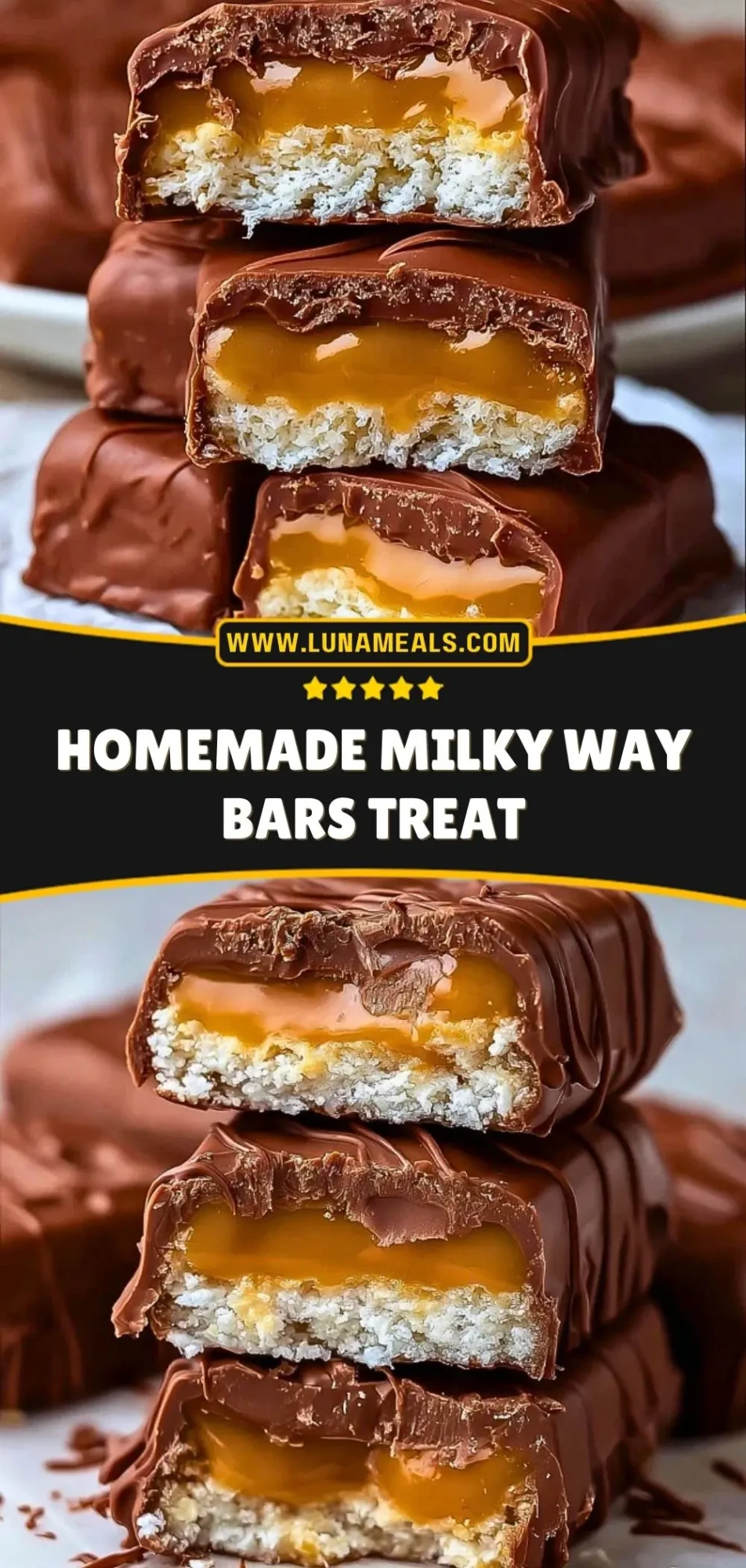 Homemade Milky Way Bars Treat (3)