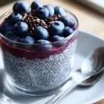 Blueberry Chia Seed Pudding