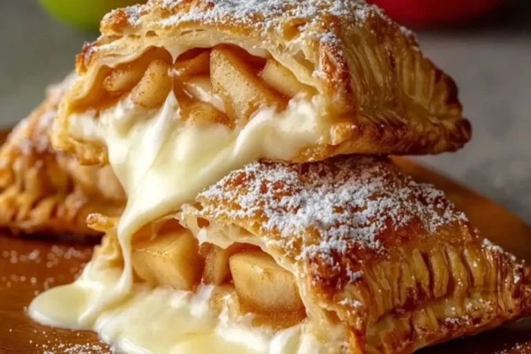 Cheesecake Stuffed Apple Pies