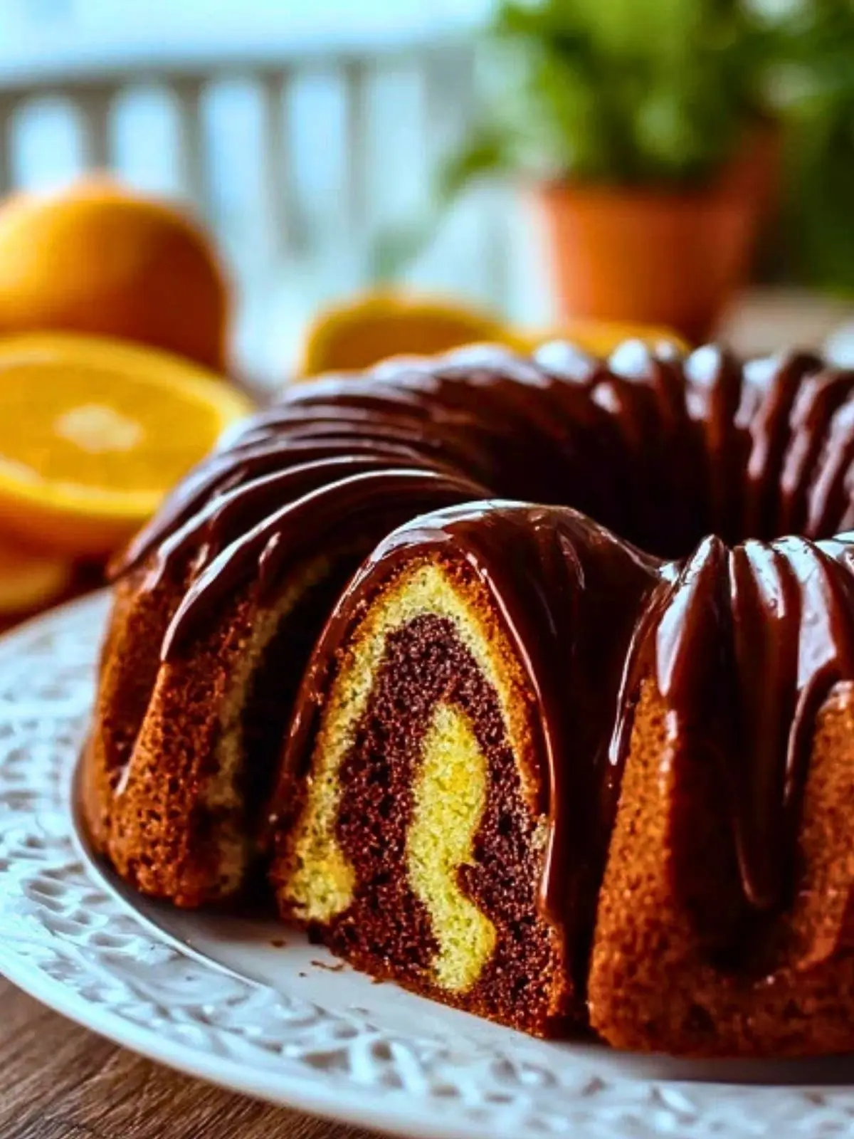 Chocolate Orange Bundt Cake (1)