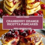 Cranberry Orange Ricotta Pancakes (2)
