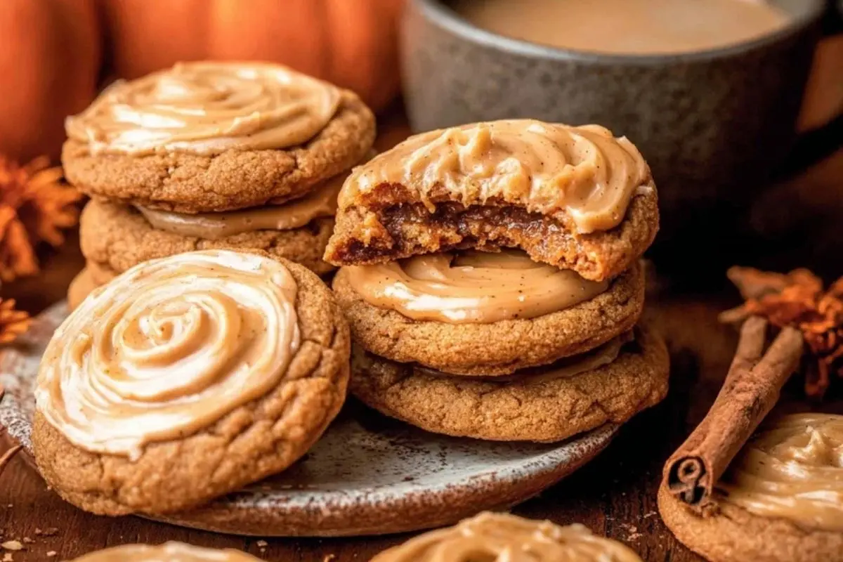 Pumpkin Spice Latte Cookies
